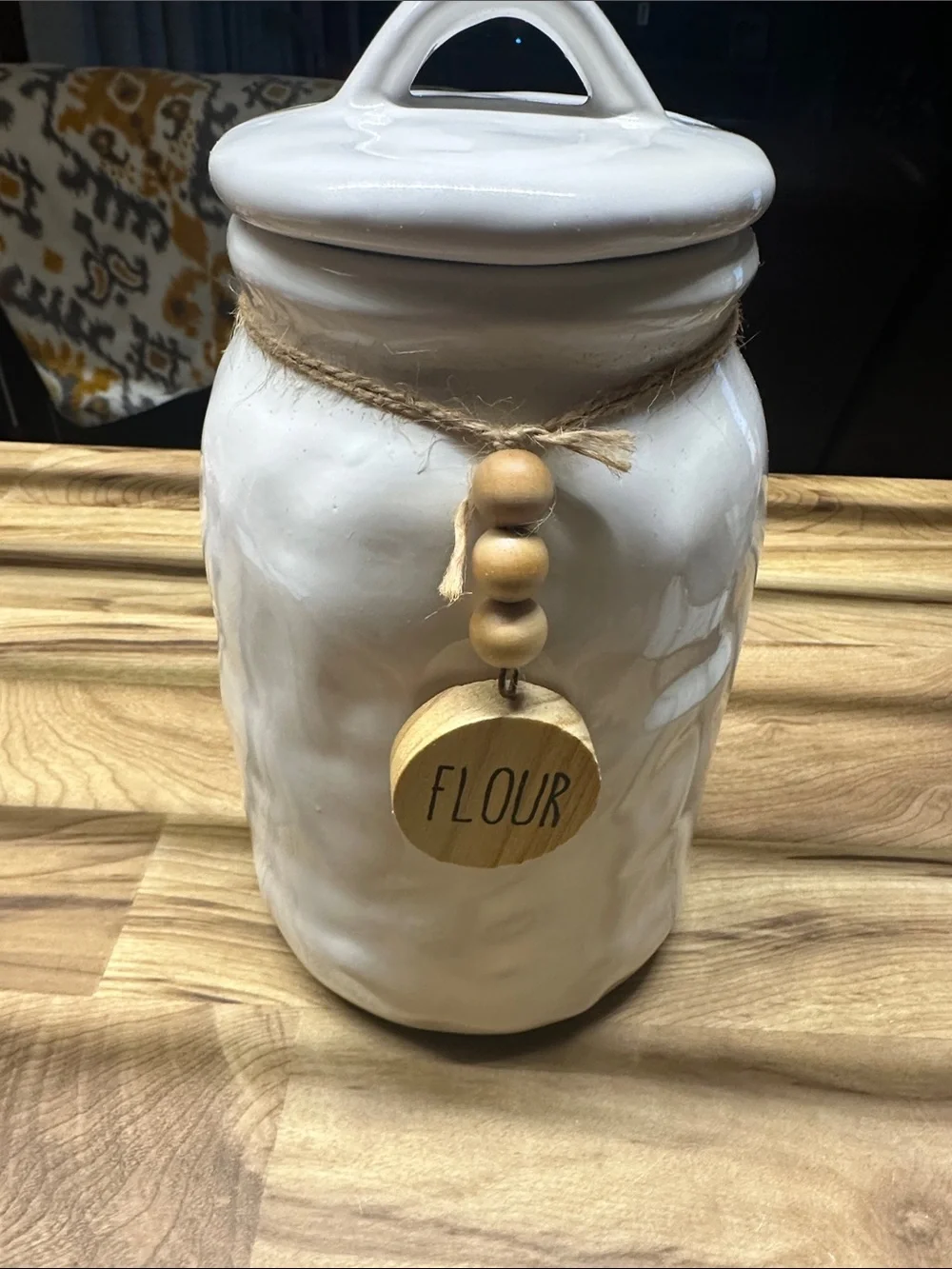 Ceramic flour Canister Jar